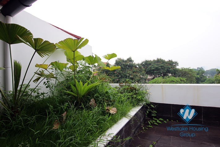 Beautiful house with unique design 03 bedrooms for rent in Tay Ho district